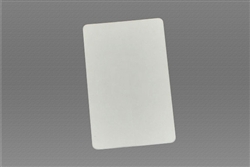 Heavy-Duty 7 Mil UV Blocking Self-Adhesive Clear Protective Credit Card Overlay - 500/Pkg.