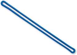 6" Colored Flexible Plastic Loop Strap - 500/Pkg.