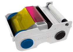 Fargo 44230 YMCKO Color Ribbon Kit - 250 Images - DTC400 & DTC400e
