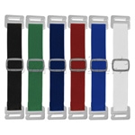 Colored Interchangeable Adjustable Elastic Arm Band Strap - 100/Pkg.